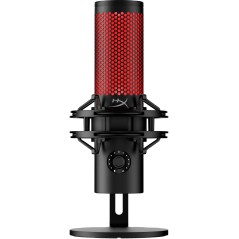 HyperX QuadCast 2 Microphone -75dB Two-Way Stereo Cardioid Omni-Directional Black | Superior Audio Quality for Gamers & Creators